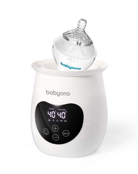 Электрический подогреватель Babyono NATURAL "2 в 1" с дисплеем и функцией стерилизации и разморозки 968/01 фото