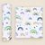 Фланелева пелюшка для новонароджених Rainbow 90 100см Білий 202 фото
