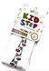 Детские колготки для девочки с принтом вышиванки Kid Step на 116-122 см Белый 42040 фото 2