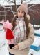 Плюшевая вязаная игрушка Свинка Пепа в платье Розовый 4147 фото 4