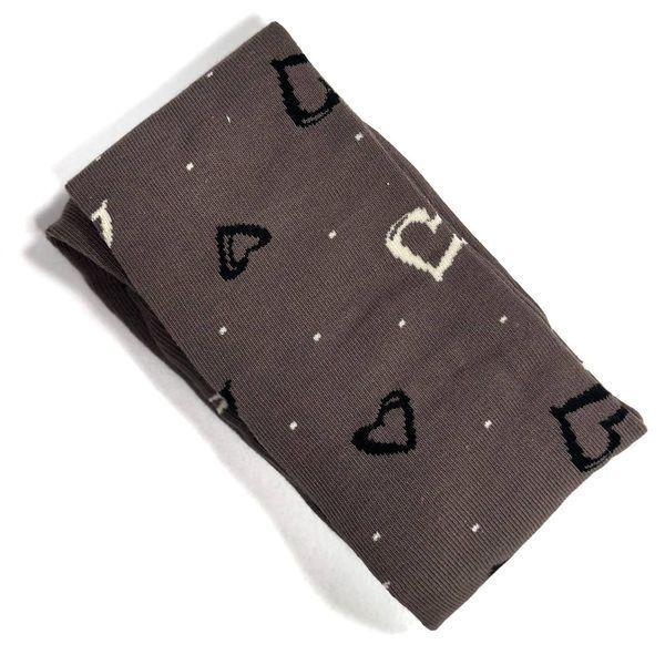 Детские демисезонные колготки KidStep Сердечка на 128-134 см Коричневый 41335 фото