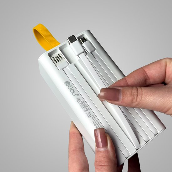 Внешний аккумулятор (Power bank) Dou G145 22.5W 30000mAh Белый 46024 фото