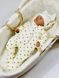 Муслиновый комбинезон для девочки Сердечка на 68 см Желтый 40228 фото