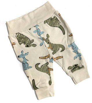 Детские трикотажные штаны Cool Club 62 cм Кенгуру Молочный 42280 фото