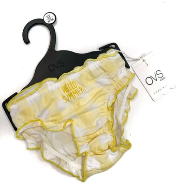 Дитячі трусики для дівчинки OVS на 3-4 роки 98-104 см Hello Summer Жовтий 38718 фото