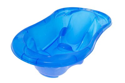 Ванночка "Комфорт" 2 в 1 анатомічна (Прозоро-блакитний) TG-011-115 фото