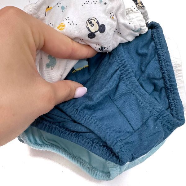 Набір дитячих трусиків для хлопчика OVS Disney Baby 5 шт на 12-18 міс 80-86 см Сірий 38831 фото