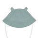 Муслінова панамка з вушками на зав'язках 38 см Оливковий 42672 фото