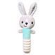 Іграшка з пищалкою "Bunny Hey"(Висота 23 см) BabyOno Блакитний 1496 фото