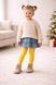 Дитячі демісезонні однотонні колготи Kid Step на 92-98 см Жовтий 45029 фото 3