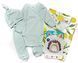 Подарунковий набір на гендер-паті Міні №4 Бірюзовий/ Жовтий 43924 фото