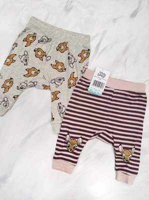 Комплект дитячих штанців Disney Бембі 2 шт 86-92 см Рожевий 37194 фото
