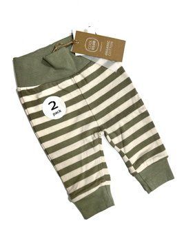 Детские трикотажные штаны Cool Club 62 cм Полоска Хаки 42281 фото