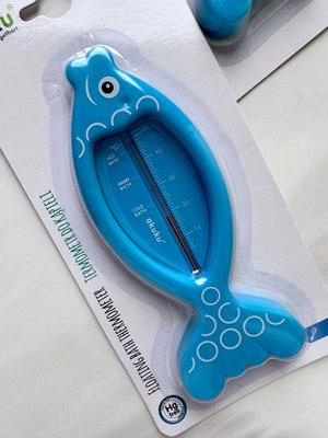 Термометр для води дитячий Рибка Akuku Синій 37153 фото