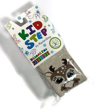 Дитячі махрові колготки KidStep Олень 104-110 см Бежевий 41028 фото