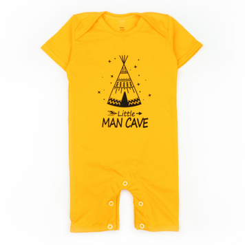 Песочник для мальчика "Little man cave" 74 см Желтый 39323 фото
