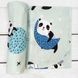 Дитяча пелюшка кулірна Panda 90 110см Ментол 102 фото 1