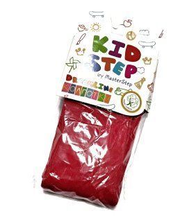 Дитячі демісезонні однотонні колготи Kid Step на 116-122 см Червоний 45036 фото
