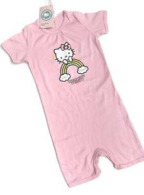 Трикотажный песочник для девочки Hello Kitty на 98-104 см Розовый 39040 фото