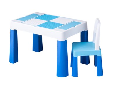 Комплект Мултіфан Еко 1+1 (Столик та кріселко) Синій MF-004-120 фото