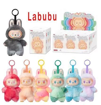 Мягкая игрушка Labubu Big Into Energy Разноцветный 43848 фото
