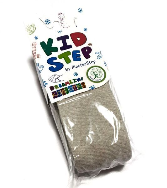 Детские махровые колготки KidStep однотонные 80-86 см Бежевый 45298 фото