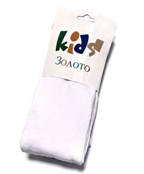 Колготи дитячі однотонні на 11-12 років 152-164 см Білий 41997 фото